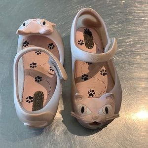 Mini Melissa kitty shoes